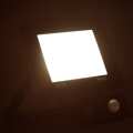 Projetor C/ Iluminação LED e Sensor 50 W Branco Quente