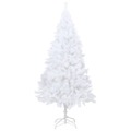 Árvore de Natal Artificial com Ramos Grossos 120 cm Pvc Branco