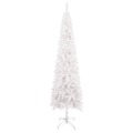 Árvore de Natal Fina 240 cm Branco