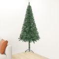 Árvore de Natal Artificial de Canto 150 cm Pvc Verde