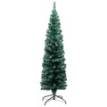 Árvore de Natal Artificial Fina com Suporte 120 cm Pvc Verde