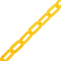 Corrente de Sinalização Plástico 100 M ø6 mm Amarelo