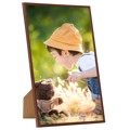 332196 Photo Frames Collage 3 pcs For Table Bronze 10x15cm Mdf