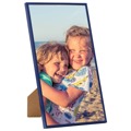 332241 Photo Frames Collage 3 pcs For Table Blue 13x18 cm Mdf