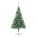 Árvore de Natal Artificial C/ Leds & Bolas 150 cm 380 Ramos