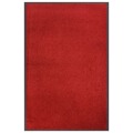 Tapete de Porta 80x120 cm Vermelho