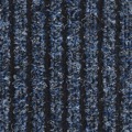Tapete de Porta às Riscas 60x80 cm Azul
