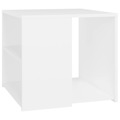 Mesa de Apoio 50x50x45 cm Contraplacado Branco