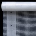 Lonas em Tecido Imitação de Gaze 2 pcs 260 G/m² 2x4 M Branco