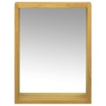Armário com Espelho 30x10x40 cm Madeira de Teca Maciça