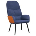 Cadeira de Descanso Tecido Azul