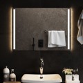 Espelho de Casa de Banho com Luzes LED 70x50 cm