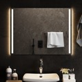 Espelho de Casa de Banho com Luzes LED 80x60 cm
