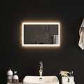 Espelho de Casa de Banho com Luzes LED 50x30 cm