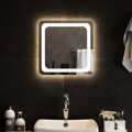Espelho de Casa de Banho com Luzes LED 40x40 cm