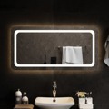 Espelho de Casa de Banho com Luzes LED 100x50 cm