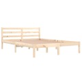 810430 Bed Frame Solid Wood Pine 140x200 cm