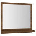 Espelho Wc 40x10,5x37 cm Derivados de Madeira Carvalho Castanho