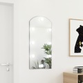 Espelho com Luzes LED 90x45 cm Vidro Arqueado