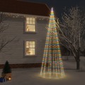 Árvore de Natal com Espigão 732 Luzes LED 500 cm Colorido