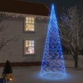 Árvore de Natal com Espigão 3000 Luzes LED 800 cm Azul