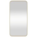 Espelho de Parede 40x80 cm Retangular Dourado
