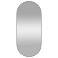 Espelho de Parede Oval 40x90 cm Preto