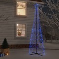 Árvore de Natal em Cone 500 Luzes LED 100x300 cm Azul