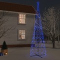 Árvore de Natal em Cone 3000 Luzes LED 230x800 cm Azul
