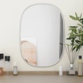 Espelho de Parede 50x35 cm Prateado