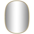 Espelho de Parede 40x30 cm Dourado