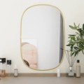 Espelho de Parede 60x40 cm Dourado
