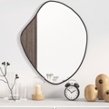 Espelho de Parede 60x50 cm Preto