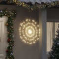 Iluminação Estrelar P/ Natal 140 Luzes LED 17 cm Branco Quente
