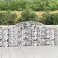 Cestos Gabião Arqueados 11 pcs 300x30x100/120 Ferro Galvanizado