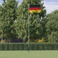 Bandeira da Alemanha e Mastro 6,23 M Alumínio