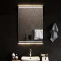 Espelho de Casa de Banho com Luzes LED 60x90 cm