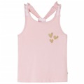 T-shirt de Alças para Criança Rosa-claro 92