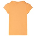 T-shirt de Criança Laranja-brilhante 92