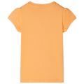 T-shirt de Criança Laranja-brilhante 140