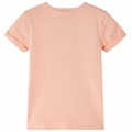 T-shirt de Criança com Estampa de Copo Laranja-claro 92