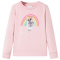 Sweatshirt para Criança Cor Rosa-claro 92