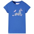 T-shirt para Criança Azul-cobalto 104