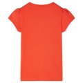 T-shirt de Criança Laranja-escuro 104