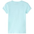 T-shirt de Criança Ciano-claro 92