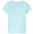 T-shirt de Criança Ciano-claro 140