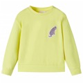 Sweatshirt para Criança Amarelo 128