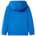 Sweatshirt para Criança com Capuz e Fecho Azul 116
