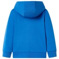Sweatshirt para Criança com Capuz e Fecho Azul 140