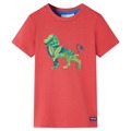 T-shirt para Criança Vermelho 140